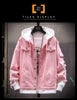 2272-SOPHIA-Jaket Denim Excelled Boy Fashion Coat Button up Hoodie Jeans Jacket for Men