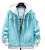 2272-SOPHIA-Jaket Denim Excelled Boy Fashion Coat Button up Hoodie Jeans Jacket for Men